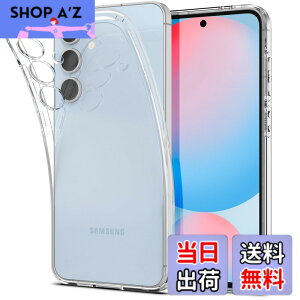 �y���������zSpigen Galaxy S24 FE �P�[�X �N���A ���ϖh�~ TPU �\�t�g �ϏՌ� �ČRMIL�K�i ���L�b�h�E�N���X�^�� ACS08616 (�N���X�^���E�N���A)