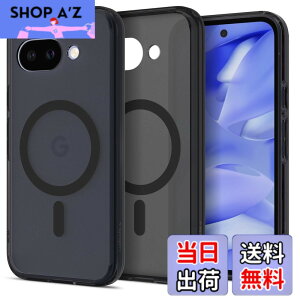 �y���������zSpigen �y�n��18�N�̋Z�p�́z Pixel 9a �P�[�X Magfit�Ή� ������ ���ϖh�~ �X�g���b�v�z�[�� �ČRMIL�K�i �E���g���E�n�C�u���b�h�E�}�O�t�B�b�g ACS09045 (�t���X�g�E�u���b�N)