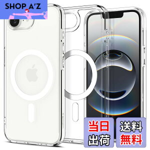 �y���������zSpigen �y�n��19�N�̋Z�p�́z iPhone 17e / 16e �P�[�X MagSafe �}�O�l�b�g���� �N���A ���� �X�g���b�v�z�[�� �ČRMIL�K�i �E���g���E�n�C�u���b�h�E�}�O�t�B�b�g ACS09139 (�N���A�E�z���C