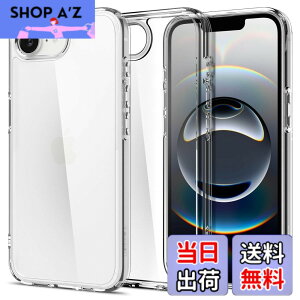 �y���������zSpigen �y�n��19�N�̋Z�p�́z iPhone 17e / 16e �P�[�X �N���A ���� �X�g���b�v�z�[�� �ČRMIL�K�i �o���p�[ �ϏՌ� �E���g���E�n�C�u���b�h ACS09160 (�N���X�^���E�N���A)