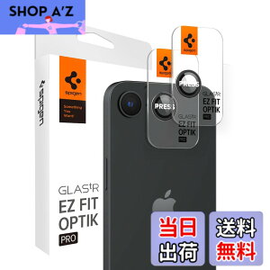 �y���������zSpigen iPhone 17e/16e �J�����t�B���� �t���b�V�������� �J�����ی� �\��t���L�b�g�t�� 9H�����K���X �����Y�v���e�N�^�[ 2���� Optik Pro AGL09279