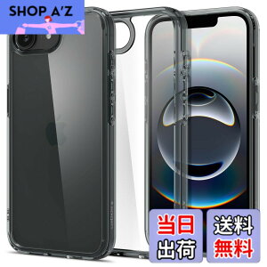 �y���������zSpigen �y�n��19�N�̋Z�p�́z iPhone 17e / 16e �P�[�X �N���A ���� �X�g���b�v�z�[�� �ČRMIL�K�i �o���p�[ �ϏՌ� �E���g���E�n�C�u���b�h ACS09531 (�X�y�[�X�E�N���X�^��)