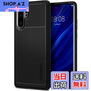 �y���������z�ySpigen�z HUAWEI P30 Pro �P�[�X [ HW-02L ] �Ή� TPU �ČRMIL�K�i�擾 �ϏՌ� �Ռ��z�� ���M�b�h�E�A�[�}�[ L37CS25725 (�}�b�g�E�u���b�N)