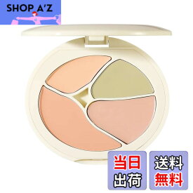 【送料無料】コンシーラーパレット 高密着 人気 コンシーラー クリーム質感 4.5gx3 色：103#均一な肌色、サイズ：4 Colors