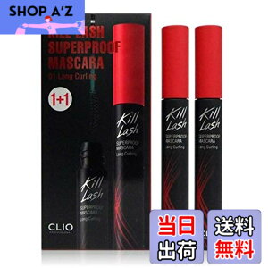 �y���������z�N���I�L�����b�V���X�[�p�[�v���[�t�}�X�J��7gx2�{�Z�b�g�؍��R�X���AClio Kill Lash Superproof Mascara 7g x 2ea Set Korean Cosmetics [���s�A���i] (01. Long Curling)