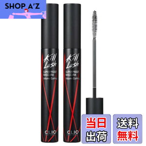 �y���������z�N���I�L�����b�V���X�[�p�[�v���[�t�}�X�J��7gx2�{�Z�b�g�؍��R�X���AClio Kill Lash Superproof Mascara 7g x 2ea Set Korean Cosmetics [���s�A���i] (02. Volume Curling) �T�C�Y�F7�O���� (x 2)