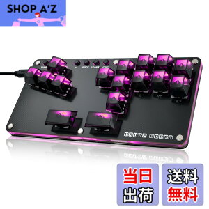 �y���������zHaute42 ���o�[���X �A�P�R�� ���o�[���X �A�[�P�[�h�R���g���[���[ B16�{�^�� �L�[�{�[�h for PC/Switch2/Switch/PS4 PS3/Windows JZW-Shop �L���ڑ� Type-C �A�P�R�� �z�b�g�X���b�v�Ή� �{�^��