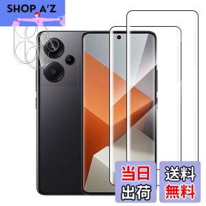 �y���������z(2+2���Z�b�g) For Xiaomi Redmi Note 13 Pro+ �t�B���� 3D�J�[�u�t�B���� (2��) + �����Y�ی�t�B���� (2��)�yYCJDP 2024�V�o��z���Ɏq9H �����ߗ� �����x�^�b�` �����z�� �������� �C�A�h�~ 