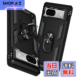 �y���������zTMUJWS Google Pixel 8A �p�̃P�[�X �����O �ϏՌ� �Ռ��z�� ���h�~ �S�ʕی� �J�����ی� �X�^���h�t�� TPU+PC�o���p�[ �w��h�~�΍� ��d�\�� 360�x��] �h�o �ԍڃz���_�[�Ή� ���ϖh�~