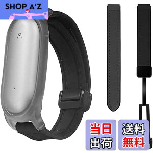 �y���������z[LAZIRO] PLAUD NotePin AI/NotePin S AI �{�C�X���R�[�_�[ �p ���X�g�o���h �v���E�h�m�[�g�s���p�A�N�Z�T���[ �����o���h ���U�[ + �V���R���� �}�O�l�b�g���o�b�N�� �T�C�Y���߉� �F�F