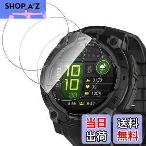 �y���������zGreerass �X�}�[�g�t�H�� �t�B���� �����ߗ� �d�x9H ��U�h�~ �w��h�~ �\��t���ȒP �T�C�Y�FGarmin Instinct 3 45mm �Ή� �ی�t�B����