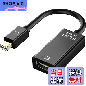 �y���������zMini DisplayPort to HDMI �ϊ� �A�_�v�^�[ �y4k@30Hz/�����t���zWERPOWER �����b�L Thunderbolt to HDMI HDTV �ϊ� �P�[�u�� TV,�f�B�X�v���C,���j�^�[�p Microsoft Surface Pro, ThinkPad X1�ȂǂɑΉ�