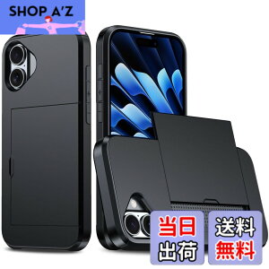 �y���������zfor iPhone 16 / iPhone 17 Pro �K�p �P�[�X �J�[�h���[ �w�� �蒠�^ �A�C�t�H�� 16/17 �P�[�X �J�[�h���� �ČRMIL�K�i �ϏՌ��ŋ� iphone17 �g�уP�[�X �����h�~ �S�ʕی� �w��h�~ ��ʃ���