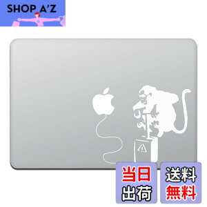 �y���������z�J�C���h�X�g�A MacBook Air/Pro 11 / 13�C���` �}�b�N�u�b�N �X�e�b�J�[ �V�[�� �o���N�V�[ �����L�[ �{�� Banksy Monkey Bomb M425X �F�F�z���C�g�A�T�C�Y�F13�C���`