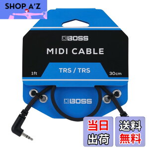 �y���������z�{�X BOSS MIDI�P�[�u�� MIDI Cable 3.5mm TRS/TRS LL �y�_�� MIDI�R���g���[�� 200�V���[�Y GT-1000CORE EV-1-WL �Ή� �T�C�Y�F30cm