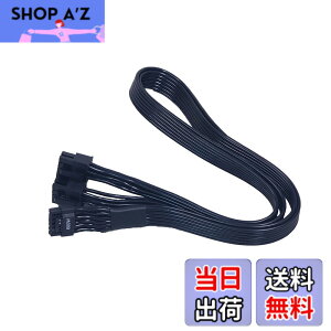 �y���������z12VHPWR�R�l�N�^�ϊ��P�[�u�� �F�F�u���b�N�A�T�C�Y�F�u���b�N