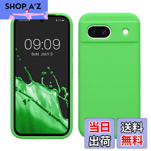 �y���������zkwmobile �X�}�z�P�[�X Google Pixel 8a�Ή� �P�[�X - TPU ���L�b�h �V���R�� �J�o�[ - �ϏՌ� ���h�~ �T���T�� Case ���C���O���[�� �F�F���C���O���[���A�T�C�Y�FPixel 8a