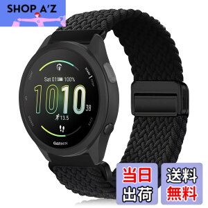 �y���������z[KeeFos] 20mm �o���h Garmin(�K�[�~��) Forerunner 170/170 Music /70/Approach J1/Forerunner 570 42mm/165/245/645/Approach S50/S44/Vivoactive 6/5�Ή� �����o���h �i�C�����f�� ���C�o�b�N�� �}�O�l�b�g���o�b�N