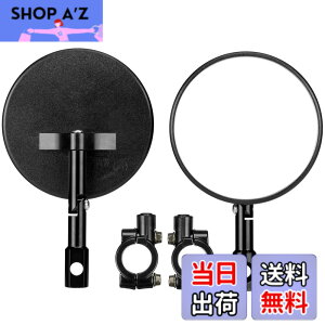 �y���������zKEMIMOTO �o�C�N �o�[�G���h�~���[ �Ԍ��Ή� �o�C�N�~���[ �N�����v�~���[ �ی^ ���E�Z�b�g �ėp �|�� �y�� �p�x�����\ �u���b�N �F�F�u���b�N�A�T�C�Y�F���a100mm