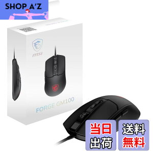 �y���������z�y����zMSI FORGE GM100 �I�v�e�B�J�� �Q�[�~���O�}�E�X �L�� MS0716 �F�F�u���b�N