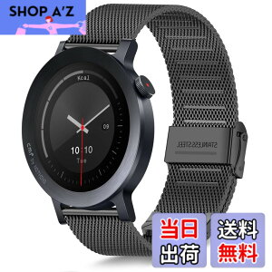 �y���������z[KeeFos] 22mm �o���h CMF by Nothing Watch 3 Pro/CMF by Nothing Watch Pro 2 �Ή� �����o���h ���� �ւ��x���g �X�e�����X�� �X�g���b�v �j�����p �����x���g �F�F�u���b�N�A�T�C�Y�FCMF by Nothing Wa