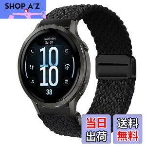 �y���������z[KeeFos] 18mm �o���h Garmin(�K�[�~��) Venu 4 41mm/Venu 3S 41mm/2S/Forerunner 265S/255S/255S Music/Vivoactive 4S 40mm/Vivomove 3S 39mm/Active S/Move 3S �Ή� �����o���h �i�C���� �ґg �ւ��x���g ���C�o�b�N���t