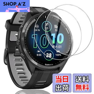 �y���������z[Gosento]For Garmin Forerunner 965 �K���X�t�B���� 2.5D���E���h�G�b�W���H ���{���Ɏq�f��AGC �����ߗ� �����K���X�t�B���� �d�x9H Garmin Forerunner 965 �Ή��y2���Z�b�g�z �T�C�Y�FForerunner 965