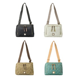 クリスチャン オリビエ ショップチャンネルデビュー15周年 はっ水ジャガード 百合エンボスショルダー付 L字ファスナーバッグ 【ショップチャンネル公式】