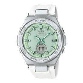 カシオ ベビーG “G-MS” レディース 電波ソーラー腕時計 MSG-W200FE-7AJF ＜グリーンホワイト＞【ショップチャンネル公式】