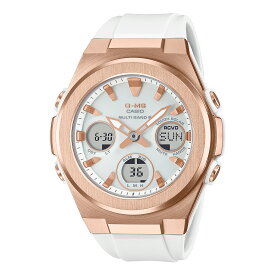 ＼マラソン期間は特価セール／ カシオ CASIO BABY-G ベビーG “G-MS” レディース電波ソーラー腕時計 MSG-W600G-1AJF MSG-W600G-7AJF ブラックバンド/ホワイトバンド 【ショップチャンネル公式】