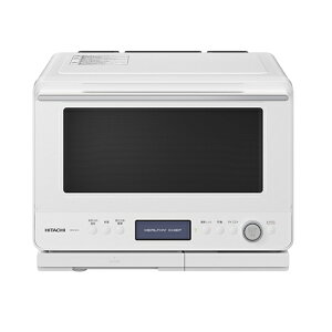 日立 過熱水蒸気オーブンレンジ ヘルシーシェフ MRO-W1B フロストホワイト/フロストブラック【ショップチャンネル公式】