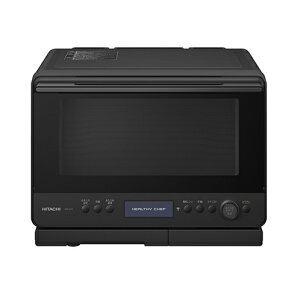 日立 過熱水蒸気オーブンレンジ ヘルシーシェフ MRO-W1B フロストホワイト/フロストブラック【ショップチャンネル公式】