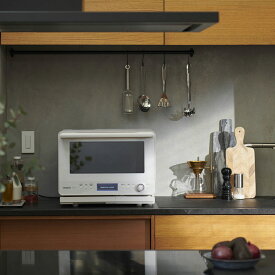 日立 過熱水蒸気オーブンレンジ ヘルシーシェフ MRO-W1B　フロストホワイト/フロストブラック【ショップチャンネル公式】