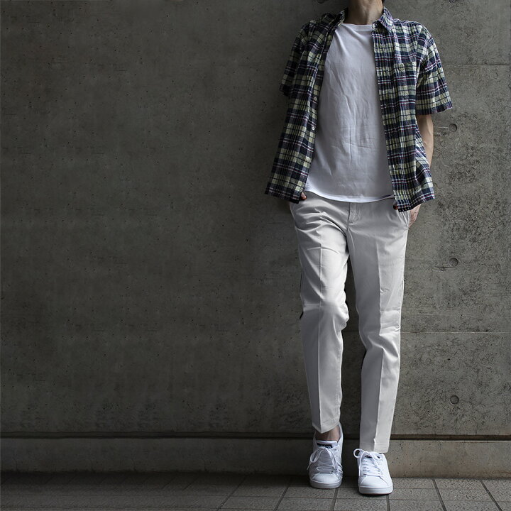 楽天市場 コンパクトピケ 接触冷感アンクルカットパンツ コンパクトピケ 送料無料kakeya Jeans Anklecut Pike 国産パンツ メンズ アンクル丈 クロップドパンツ Kakeya Jeans 工房直送 岡山