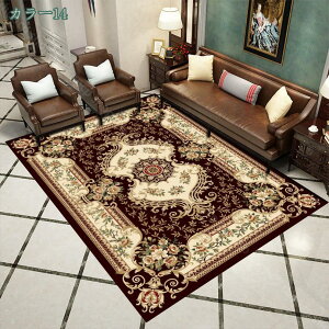 カーペット レトロ 夏用 室内 長方形 北欧風 防ダニ 寝室 ペルシャ柄 洗える 80*120 ロイヤルパレス 花 模様 折りたたみ可能 ヨーロピアン ラグ 滑り止め 夏 冬 おしゃれ エレガント やわらか