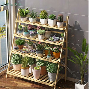 フラワースタンド 花台 3段 幅100cm 天然竹製 フラワーラック 園芸ラック ガーデンラック 花棚 植物棚 盆栽棚 多肉植物棚 多機能収納ラック 鉢植え 植木鉢スタンド ガーデンスタンド 屋内 屋
