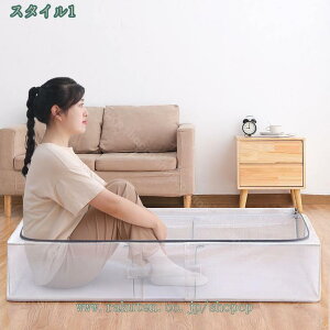 ベッド下 収納ボックス 蓋付き 撥水 大容量 浅型 収納ケース 押し入れ収納 衣類 収納ケース ベッド下収納バッグ ベッド下収納 クローゼット 押入れの隙間 湿気防止 仕切り 通気 耐久 分類収