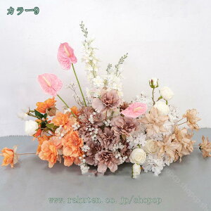 造花 観葉植物 シルクフラワー バラ花 人工観葉植物 フラワーアレンジメント 本物そっくり 造園 現代的な装飾 窓辺 自然の雰囲気 庭作り 風景園芸 インテリア ナチュラル雰囲気 目隠し 鮮や