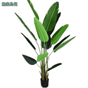 極楽鳥 人工観葉植物 フェイクグリーン 人工観葉植物 人工樹木 大型 フェイクグリーン 観葉樹 インテリア 室内 屋外 ホーム ベランダ 結婚 飾り用 お手入れ簡単 水やり不要 虫害の心配なし