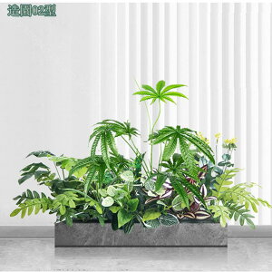 人工観葉植物 造園 大型 フェイクグリーン 本物そっくり バイオニック インドア オーナメント 盆栽 シミュレーション植物 苔 造園 オフィス装飾 組み合わせ 本物を模倣しているデザイン間