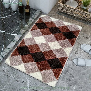 バスマット 速乾 洗える お風呂マット 足ふきマット すべり止め付き 滑り止め 吸水 ふわふわ 抗菌 防臭 洗面所マット 玄関マット 可愛い 花柄 インテリア ドアマット 大判 長方形 オールシー