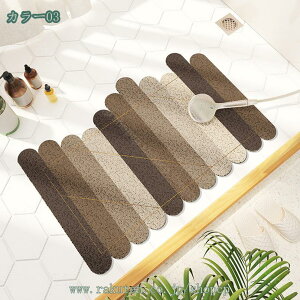 泥落としマット 滑り止め ラグマット 室外 玄関マット 大判 水はけ 花柄 おしゃれ エントランスマット 家庭用 滑り止め 丸洗いOK お風呂マット 浴室内 洗面所 トイレ バスマット 足拭きマッ