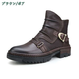 2000円OFFクーポン ショートブーツ サイドジップ メンズブーツ ブーツ 革靴 履きやすい メンズ 人気 カジュアル シューズ 靴 仕事用 エンジニアブーツ 演出靴 兄系 柔軟 オシャレ フォーマル