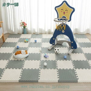 ジョイントマット プレイマット ベビーマット ジョイントマット フロアマット 北欧 カラー 子供 赤ちゃん キッズ ベビー クッション 子供部屋 防音 断熱 EVA フローリング かわいい おしゃれ