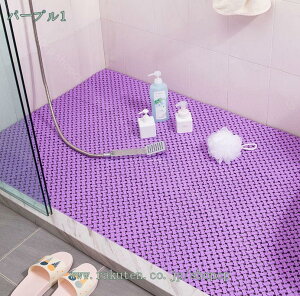 お風呂マット 滑り止めマット 浴室マット すのこ 洗い場マット 浴槽マット 転倒防止 抗菌防カビ 無臭 白 台所 浴槽 シャワー 入浴 洗い場 風呂マット バスマット 滑り止め 浴室用 入浴 安全