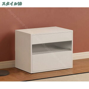 ナイトテーブル 引き出し 完成品 木製 モダン ベッドサイドテーブル おしゃれ 北欧 ビンテージ 収納付き 低め ナイトテーブル 引き出し付きデスク スライドレール引き出し 小物収納 使い便