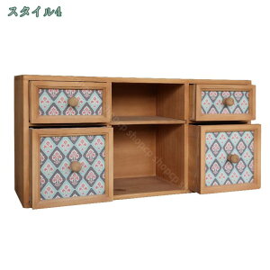 収納ボックス 大容量 木製ボックス ミニチェスト 収納ケース 多機能 デスク上置棚 整理ケース デスク収納 雑貨/小物収納 机上用品 A4対応 コンパクト インテリア 事務用品 卓上チェスト オシ