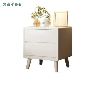 ナイトテーブル ベッドサイド収納 木目の美しいウッド サイドテーブル おしゃれ サイドチェスト 頑丈 耐久性 一人暮らし 収納チェスト ベッドサイドテーブル 収納キャビネット 可愛い 低め