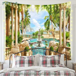 童話風飾り タペストリー 美しい海 日の出 おしゃれ壁掛け 装飾布 欧米風 壁飾り インテリア モダン 多機能 パーティー 部屋 リビング お店 個性ギフト お祝い ビーチ風景 ファブリックポス