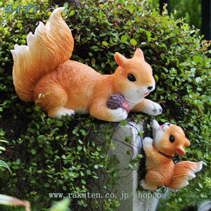 ガーデニング置物 オブジェ オーナメント 兎 フィギュア カントリー風 ポリレジン 動物 置物 庭 家の装飾 ガーデン ガーデンオブジェ リス 動物オブジェ うさぎ 庭のオーナメント ウサギ バ